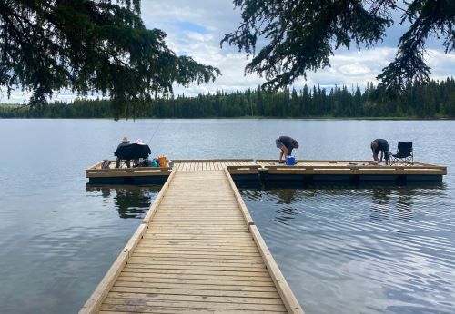 Omineca’s Easily Accessible Dock-Fishing Options – Perfect for a Quick Fall Getaway!